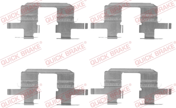 Accessory Kit, disc brake pad